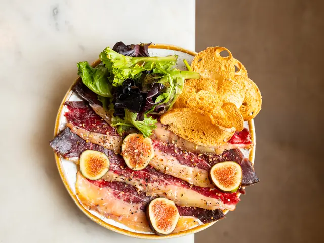 Photo: Portuguese beef carpaccio